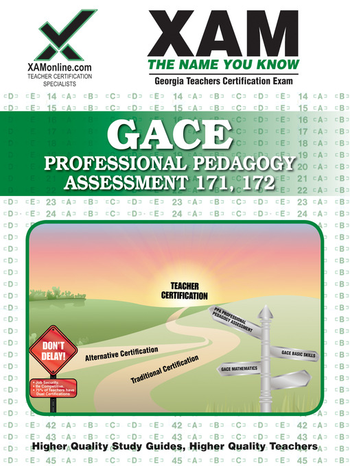 Title details for GACE Professional Pedagogy Assessment 171, 172 by Sharon Wynne - Available